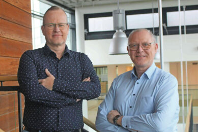 The activation of lactic acid bacteria is one of the key components of the solid-state fermentation concept the two experts are working on. Photo: Vincent ter Beek
