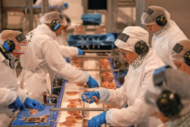 In bringing the desired product to market, poultry meat has a low waste percentage. However, improvements can still be made in reducing lower value outcomes. Photo: Mark Pasveer