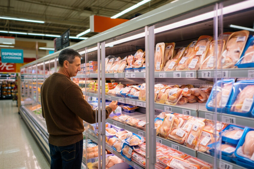 Poland is one of the largest exporters of poultry meat to the UK. Image created with the help of AI (Reve)
