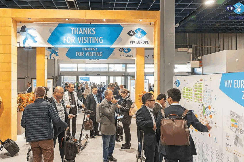 With around 20,000 visitors from 136 countries and almost 600 exhibitors, VIV Europe has built a reputation as a top-quality event for the industry. Photo: VIV