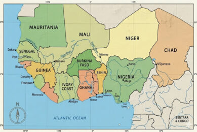 Given the proximity to an international border, the recent outbreak of avian influenza in Ivory Coast raises concerns about potential cross-border spread. Image created with the help of AI (Gemini)